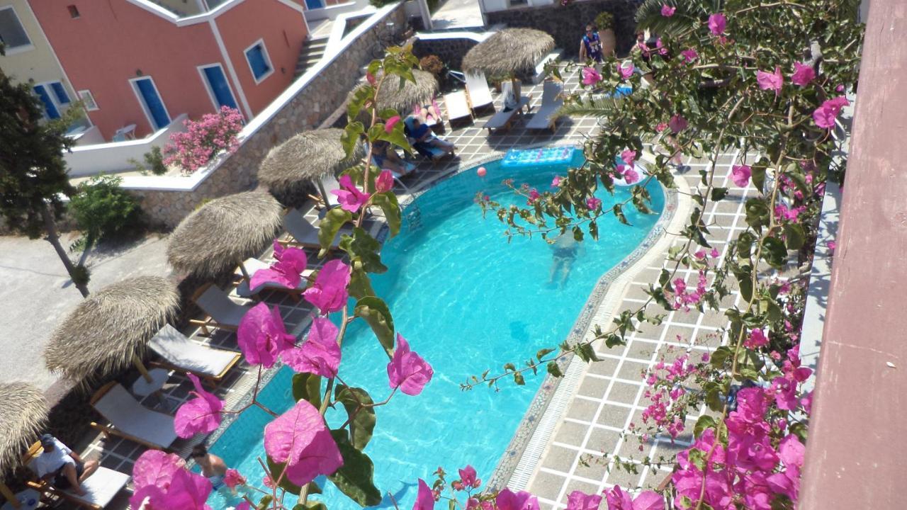 Kafouros Hotel Kamári Exterior foto