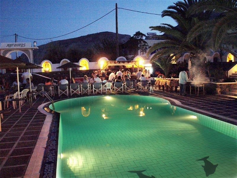 Kafouros Hotel Kamári Exterior foto