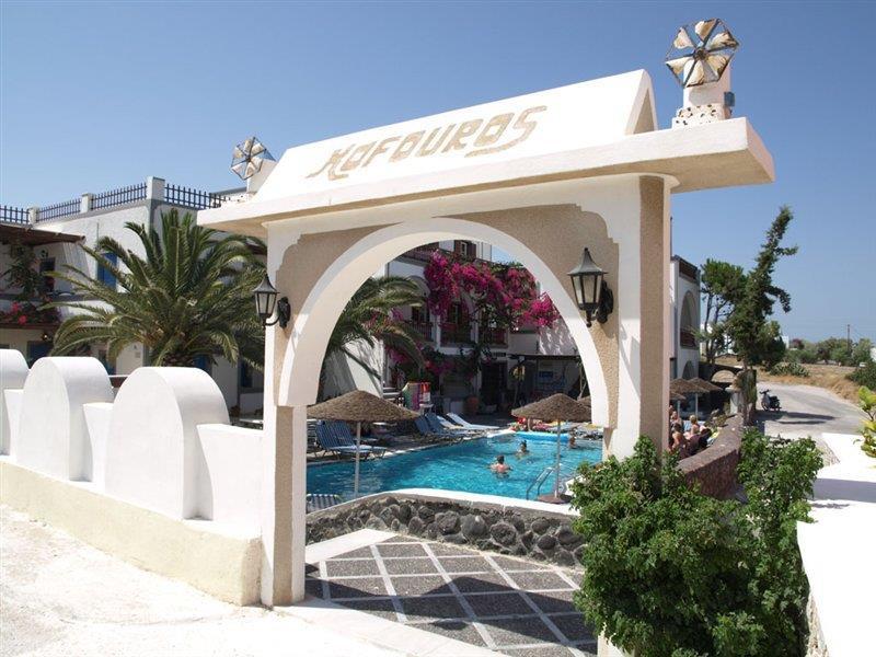 Kafouros Hotel Kamári Exterior foto