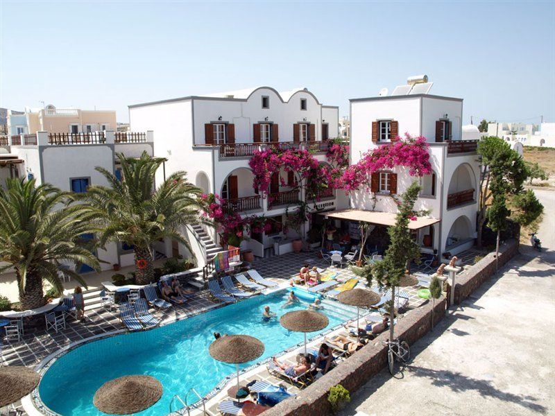 Kafouros Hotel Kamári Exterior foto