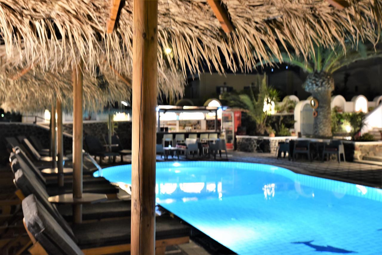 Kafouros Hotel Kamári Exterior foto