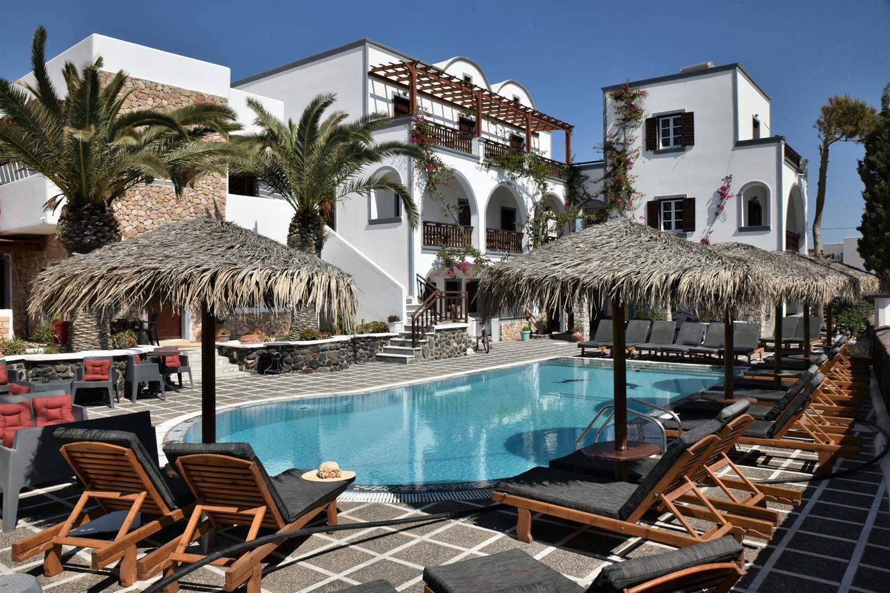 Kafouros Hotel Kamári Exterior foto