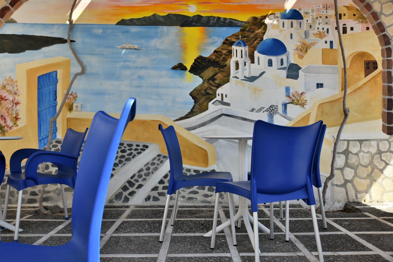 Kafouros Hotel Kamári Exterior foto
