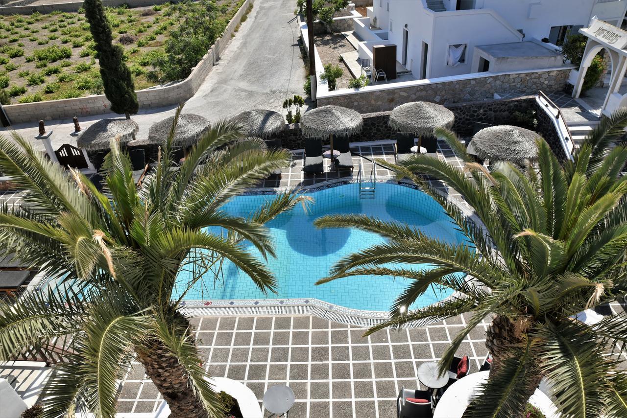Kafouros Hotel Kamári Exterior foto