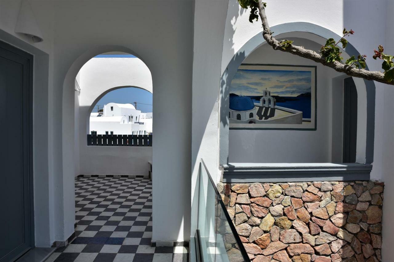 Kafouros Hotel Kamári Exterior foto